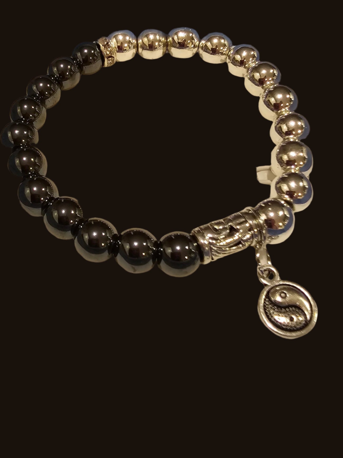 Blissful Balance-Hematite Bracelet